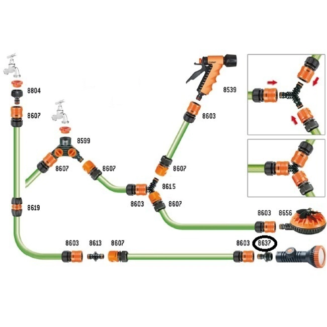 Vendita online Presa irrigatore 3/4